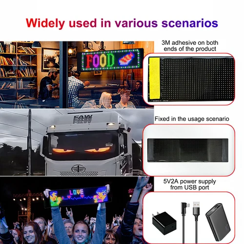 Truck-Specific Devil's Eye LED-Screen Car Eye Light Truck Dynamic LED Light US - Picture 7 of 21