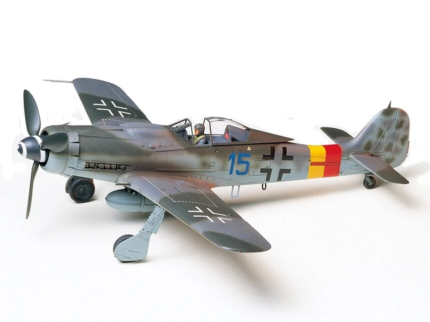 FW190 D-9 FOCKE-WULF Tamiya 61041 kit 1-48 aereo militare caccia bombardiere - Immagine 2 di 2