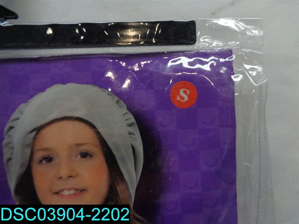 Disfraz Victoriano Escolar Niña, Gris, con Vestido y Sombrero TALLA S 5020570059487 Foto 2 de 4