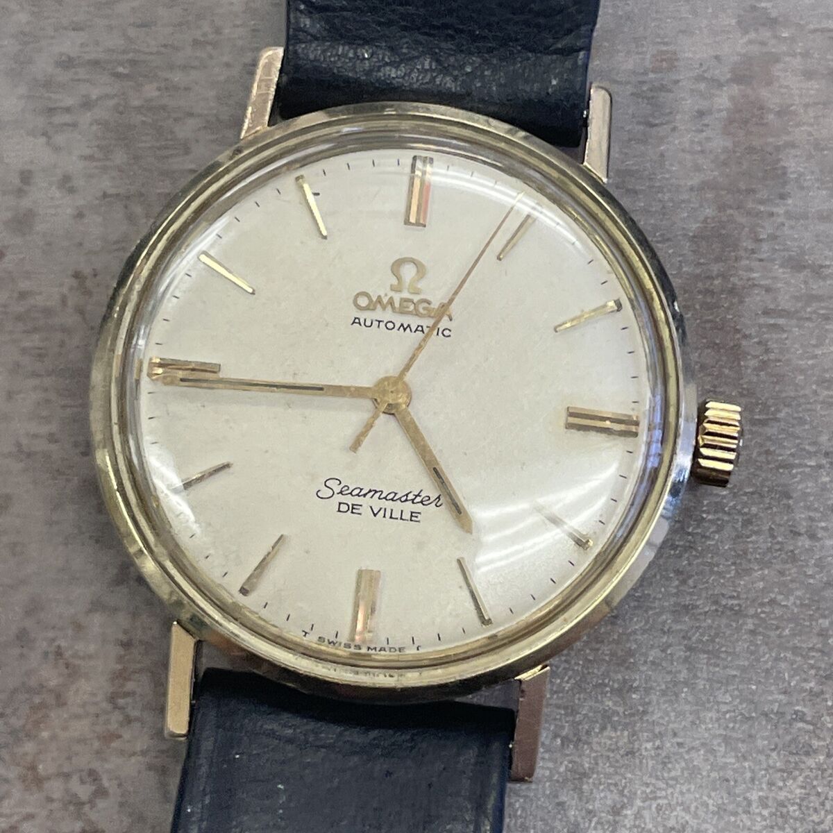 Omega Seamaster DeVille Automatic Solid 14k Gold Case All Omega Seamaster DeVille Automatic Solid 14k Gold Case All