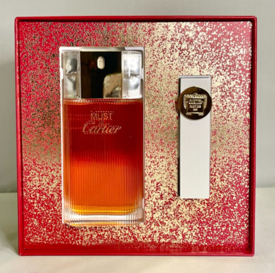 Buy Must De Cartier EDT Spray 3.3 oz & EDT Refillable Purse Spray