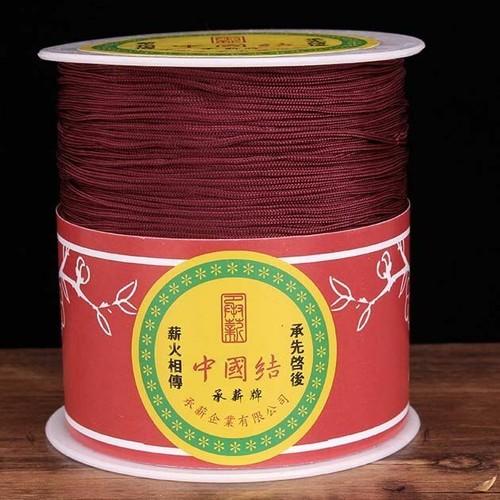 Nylon Chinese Knot Macrame Cord Braided Strings Thread Wire Line Women's Jewelry - Picture 26 of 42