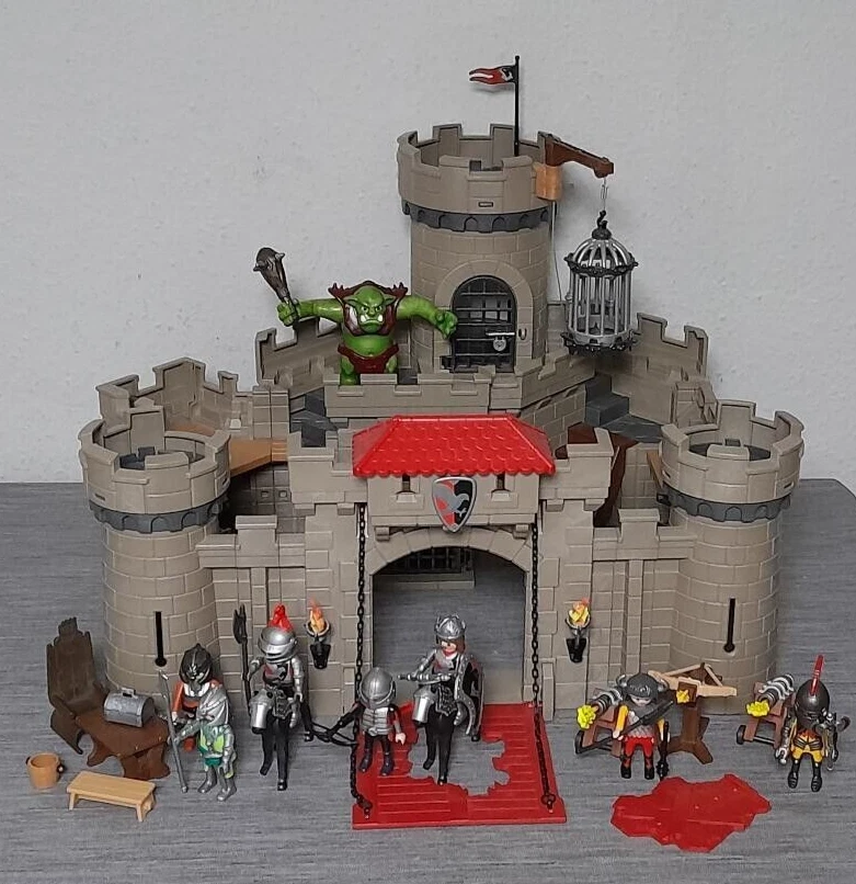PLAYMOBIL Knights 6001 Falcon Knight s Castle Large Knight s Castle GUNS KNIGHTS