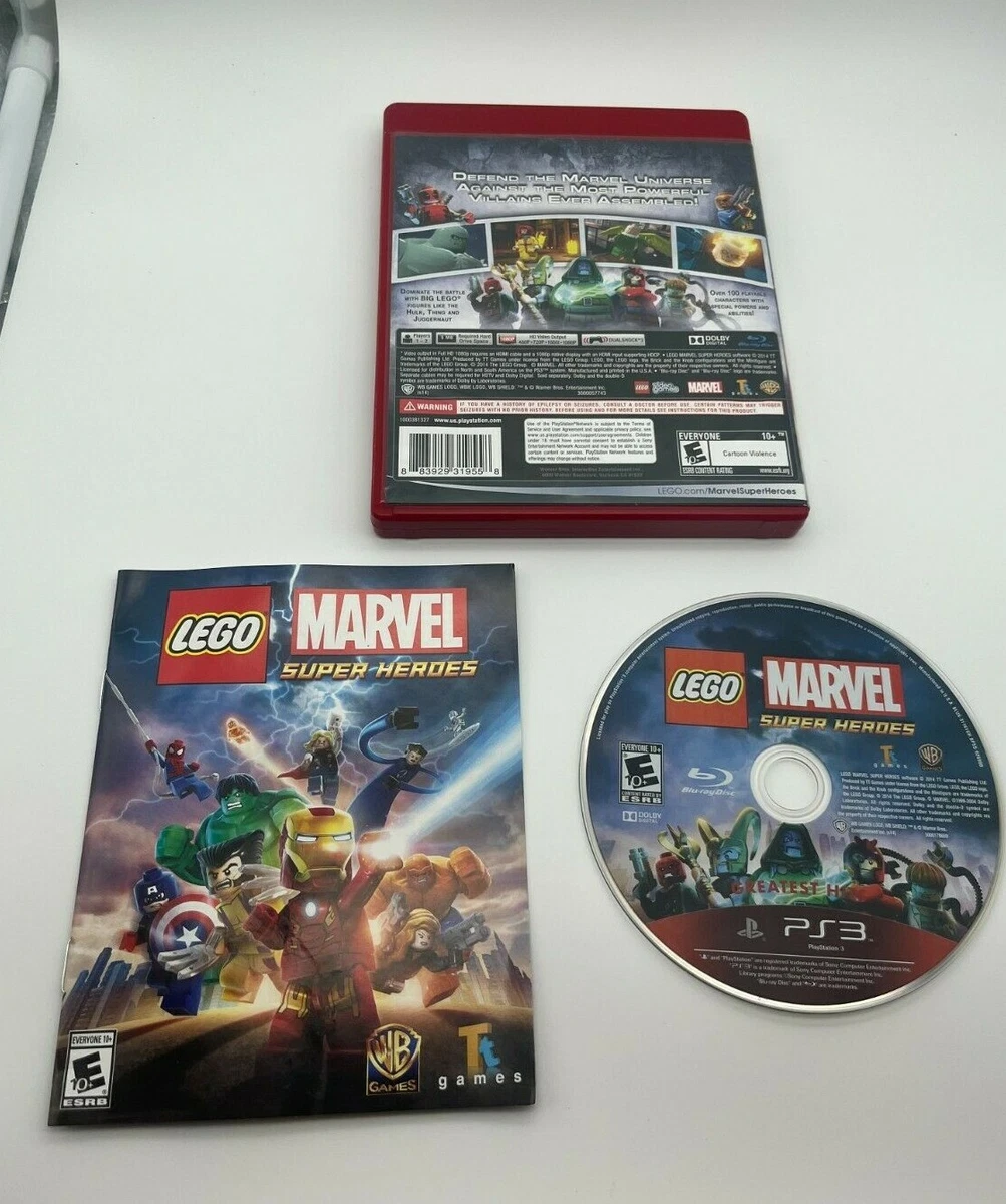Playstation 3 lego marvel superheroes deals