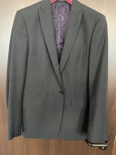 Mexx Herren Sakko Blazer, Gr. 48, Schwarz