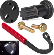 For Dodge Cummins Engine Barring Tool Injection Pump Gear Puller Lock Nut Wrench