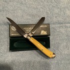 Moore Maker USA 3201 Yellow Synthetic Scales 2 BladeTrapper 3 7/8”Clsd NIB — photo 3