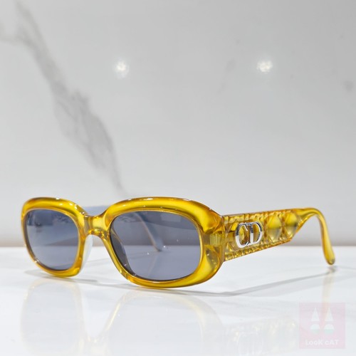 Christian Dior 2006 vintage sunglasses occhiali gafas 90s made in italy Gold - Foto 1 di 9