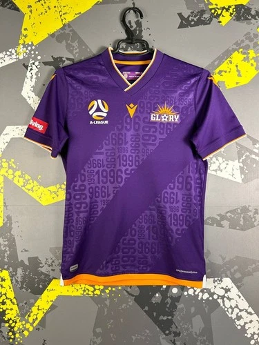 Perth Glory Jersey Home football shirt 2021 - 2022 Macron Young L | Men XS ig93