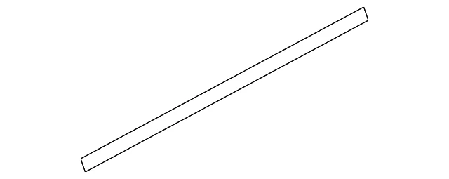 Genuine VOLKSWAGEN 2018-2024 Tiguan Frame Molding 5NN-839-643-7Z7