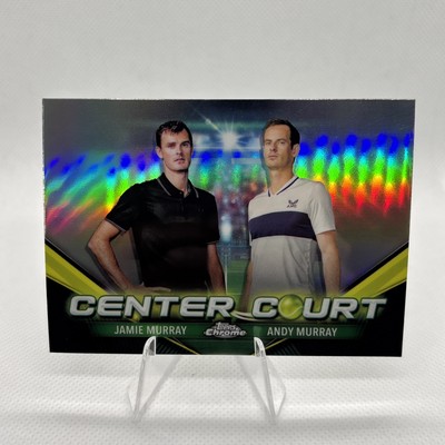 2024 Topps Chrome Tennis Center Court CCC-MM Andy Murray / Jamie Murray