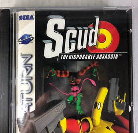 Scud: The Disposable Assassin (Sega Saturn, 1997) Brand New, Factory Sealed Rare