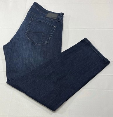 Mavi Marcus Jeans Mens 36x30 (38x30) Slim Fit Straight Leg Stretch Dark Wash
