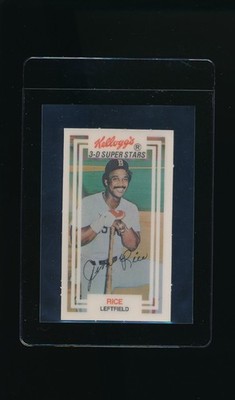 1983 Kellogg's #13 Jim Rice * Left Field * Boston Red Sox * NM/NM-MT *