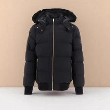 Moose Knuckles Men's and Women's Hooded Thick Warm Jacket