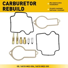 Fit HONDA XR350 XR350R KEYSTER CARBURETOR CARB REBUILD REPAIR KIT 1983 - 1984