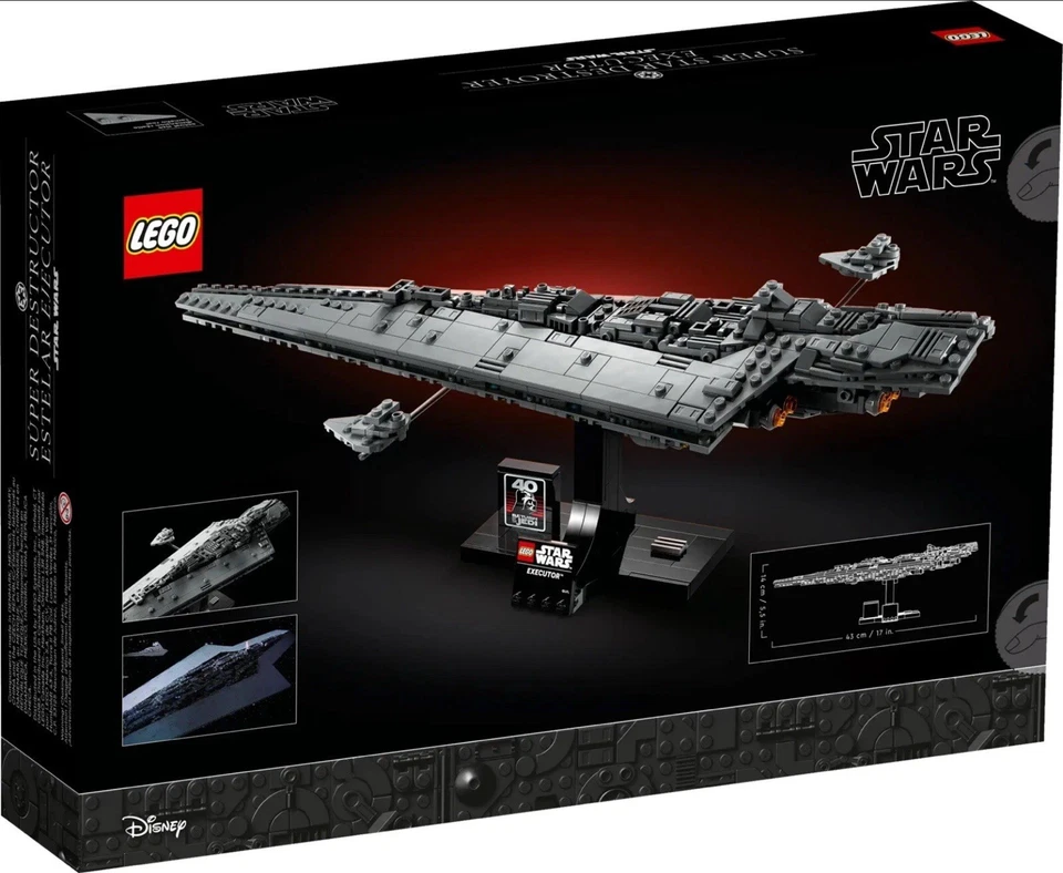 LEGO Disney Star Wars: Executor Super Star Destroyer (75356) Brand New Sealed - Image 2 of 3