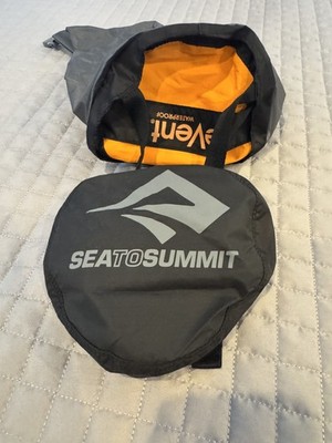 Sea to Summit UltraSil Compression Sack 6L down to 2L XS Ultralight Grey/Orange