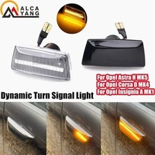 LED Dynamic Side Marker Turn Signal Light For Opel Insignia Astra Corsa Zafira