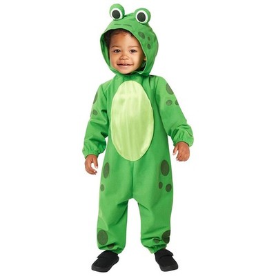 Amscan Welttag des Buches Frosch Overall mit Kapuze Babys Kostüm 18-24m