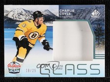 2021-22 Upper Deck SP Game Used Sunset 18/25 Charlie Coyle #LT-CC 2vh