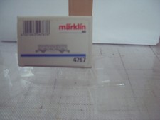 MÄRKLIN weißer Leerkarton mit Inlay f. 4767 Behältertragewaggon - Top top top!