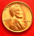 1954-S Lincoln Wheat Cent Penny GEM RD BU From an Original Bank Roll
