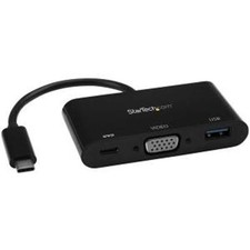 StarTech-New-CDP2VGAUACP STARTECH USB C VGA MULTIPORT ADAPTER - USB