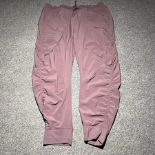 Athleta Attitude Pant Womens 16 Purple Athleisure Workout Dance Travel Gym