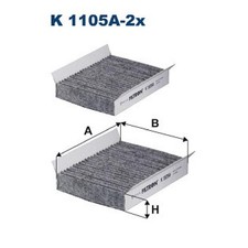 Innenraumfilter Pollenfilter für Alfa Romeo 147 937 156 932 GT | 24180608