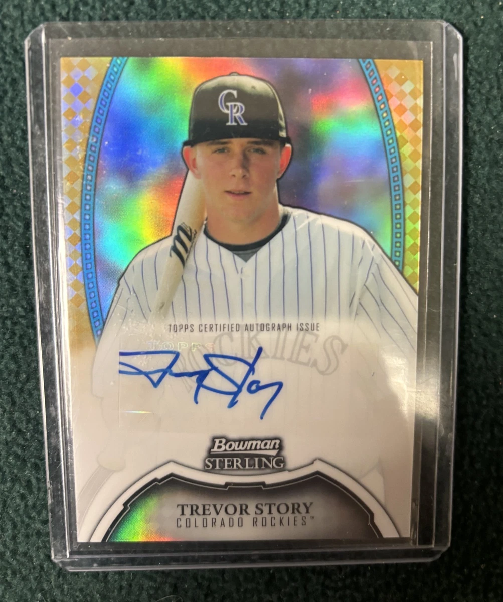 Bowman Trevor Story Baseball Sports Trading Cards Bowman Trevor Story Baseball Sports Trading Cards