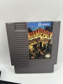 Rampart (Jaleco, 1992) NES Game w/ Box & Manual ~ Tested & Working