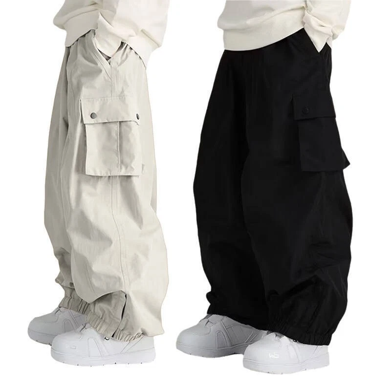 Unisex Baggy Snow Pants Fashion Loose Fit Sports Trousers Hip Hop Style
Opens in a new window or tab