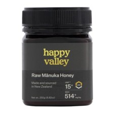 Happy Valley Manuka-Honig Umf 15+ Mg 514+ 250 G