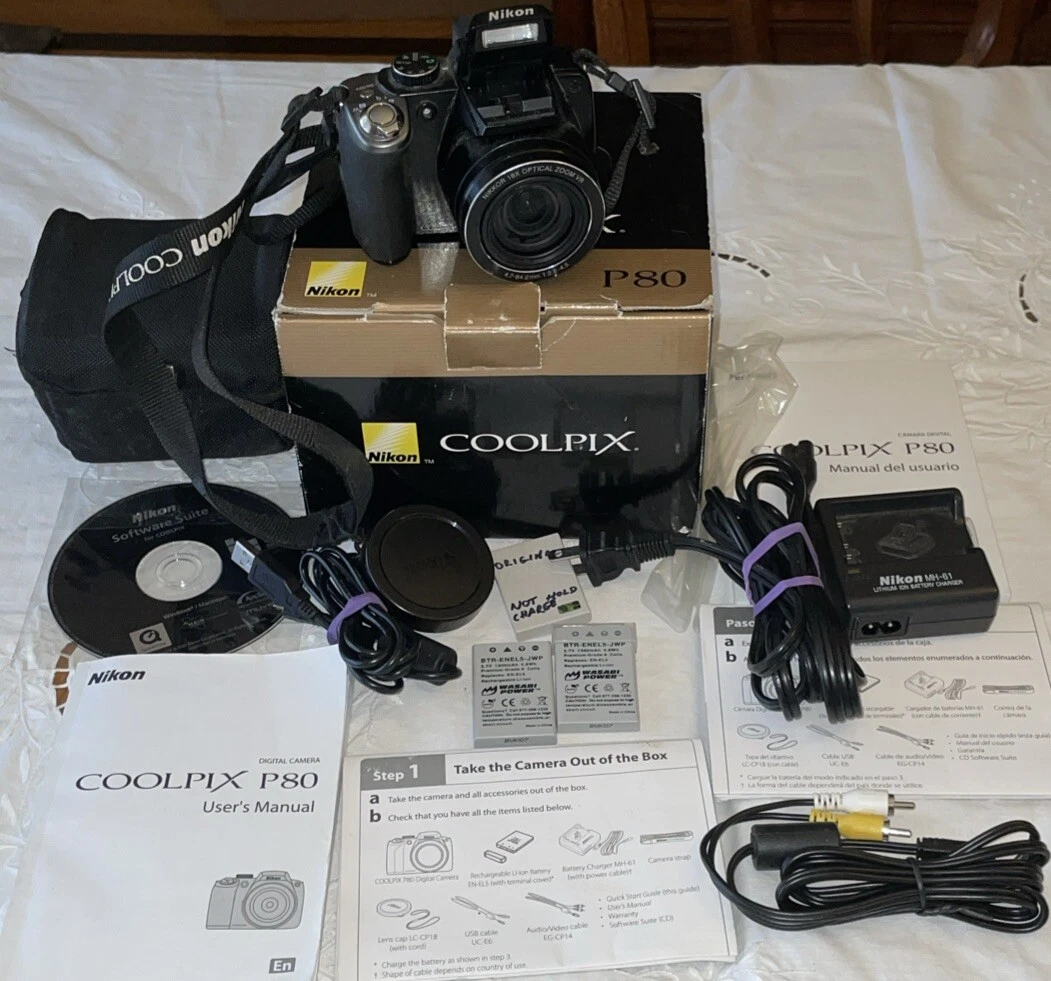 Nikon COOLPIX P80 ジャンク品 Nikon Coolpix P80 for sale | eBay