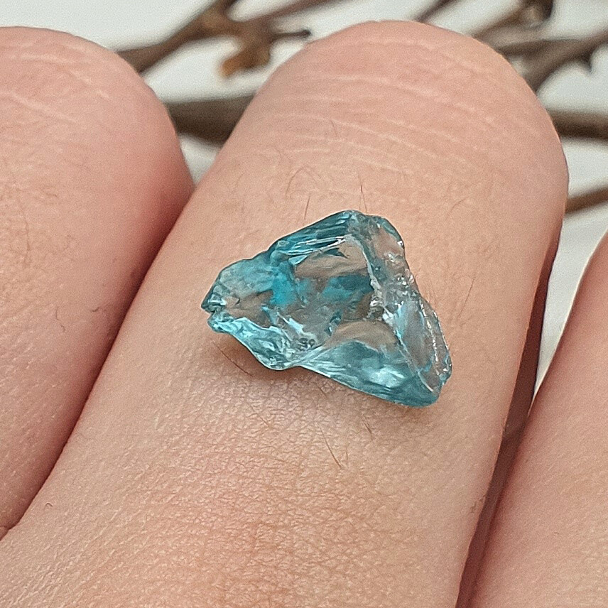 CHATEAU D'ARGENT ブルー　ラピスラズリ　ビッグ　バングル CHATEAU D'ARGENT ブルー ラピスラズリ ビッグ バングル 3,6 Ct