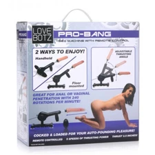 Pro-Bang Sex Machine with Remote Control - LOVE BOTZ