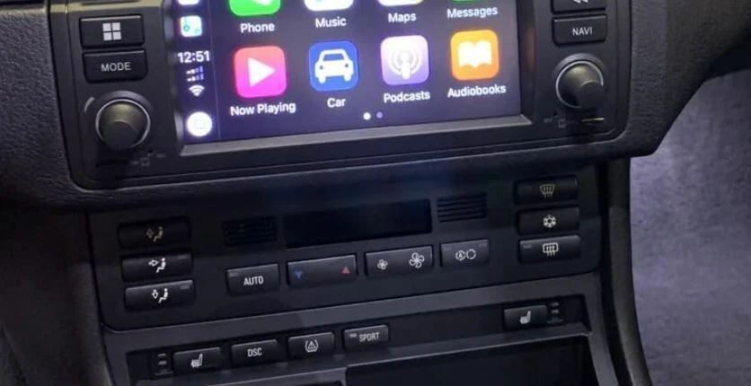 BMW E46 cadre Climatisation Support de réinstallation - Photo 3/3