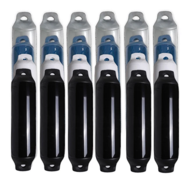 Fender Majoni Comet 6er-Set Rammschutz Bootsfender Langfender Boot & Yacht