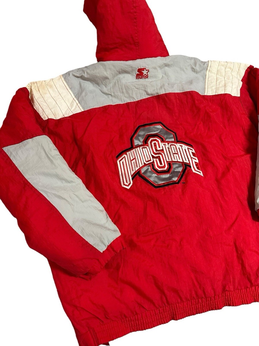 Vintage 90s STARTER Ohio State Buckeyes Starter Jacket Mens