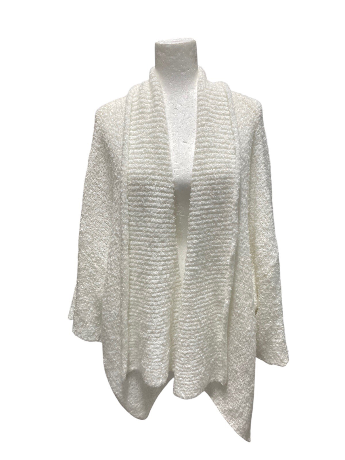 Free People White Oversized Basic Open Cardigan S… - image 1