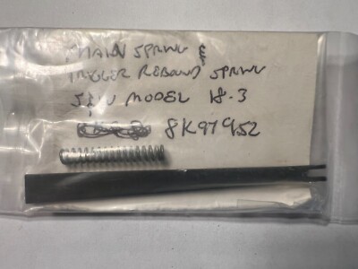 S&W Smith wesson Main Spring K-Frame Mainspring & Rebound Spring Model 18-3 22LR