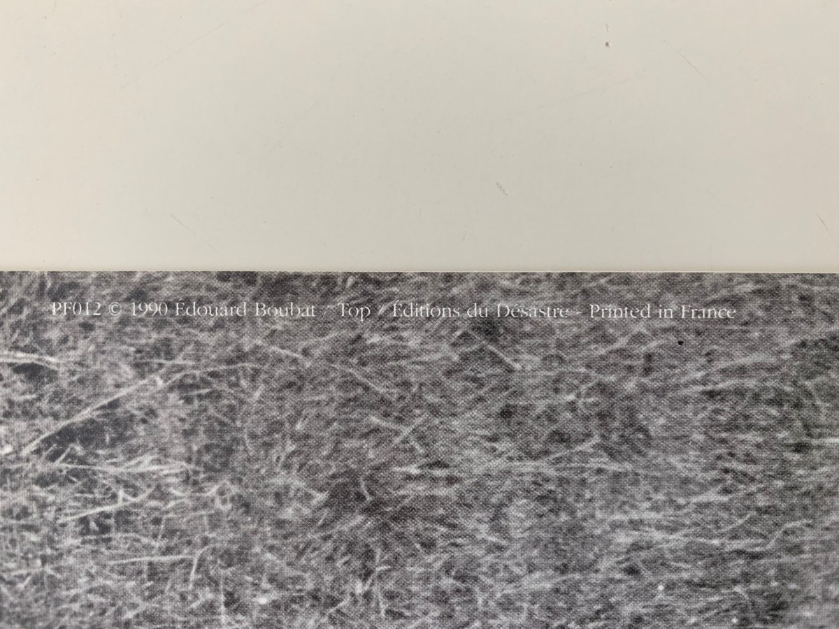 額装済/Paris 1952/エドワール ブーバ EDOUARD BOUBAT,'ENVIRONS DE PARIS 1952' RARE AUTHENTIC 1990