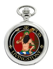 Livingstone Scottish Clan Pocket Watch