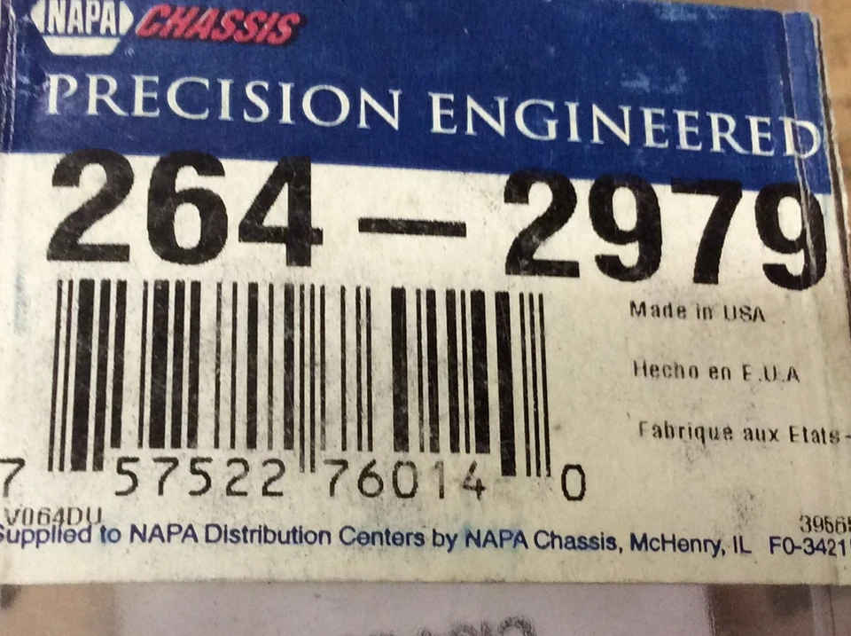 Ajuste de inclinación de rueda NAPA 264-2979 - Se adapta a 97-01 Mercury 98-10 Mazda 95-11 Ford Foto 2 de 4