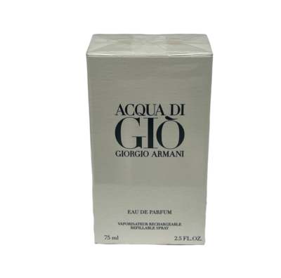 Acqua Di Gio Giorgio Armani Eau De Parfum (75ml/2.5oz ) New