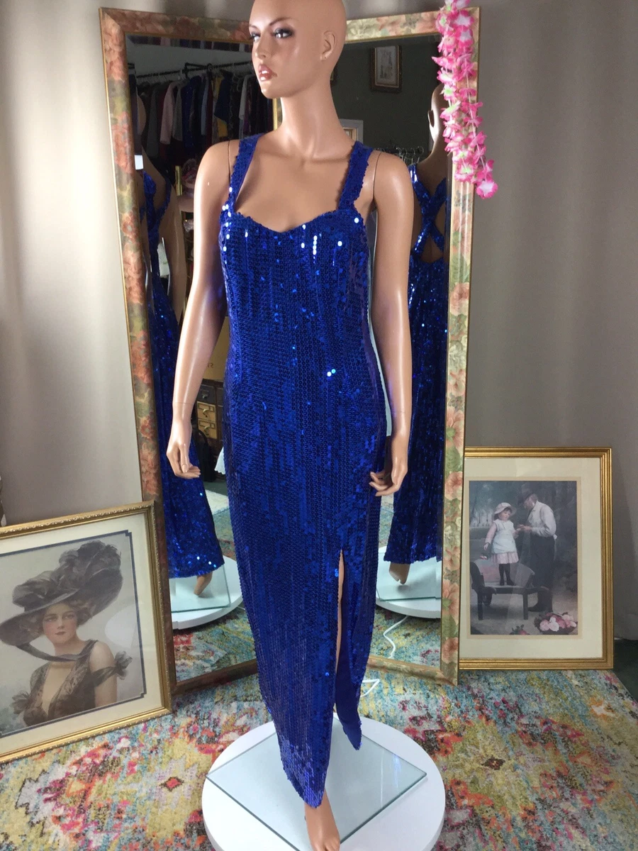 Vintage sequin cheap gown