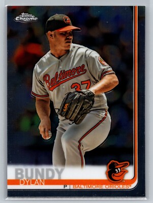 2019 Topps Chrome - Dylan Bundy #5