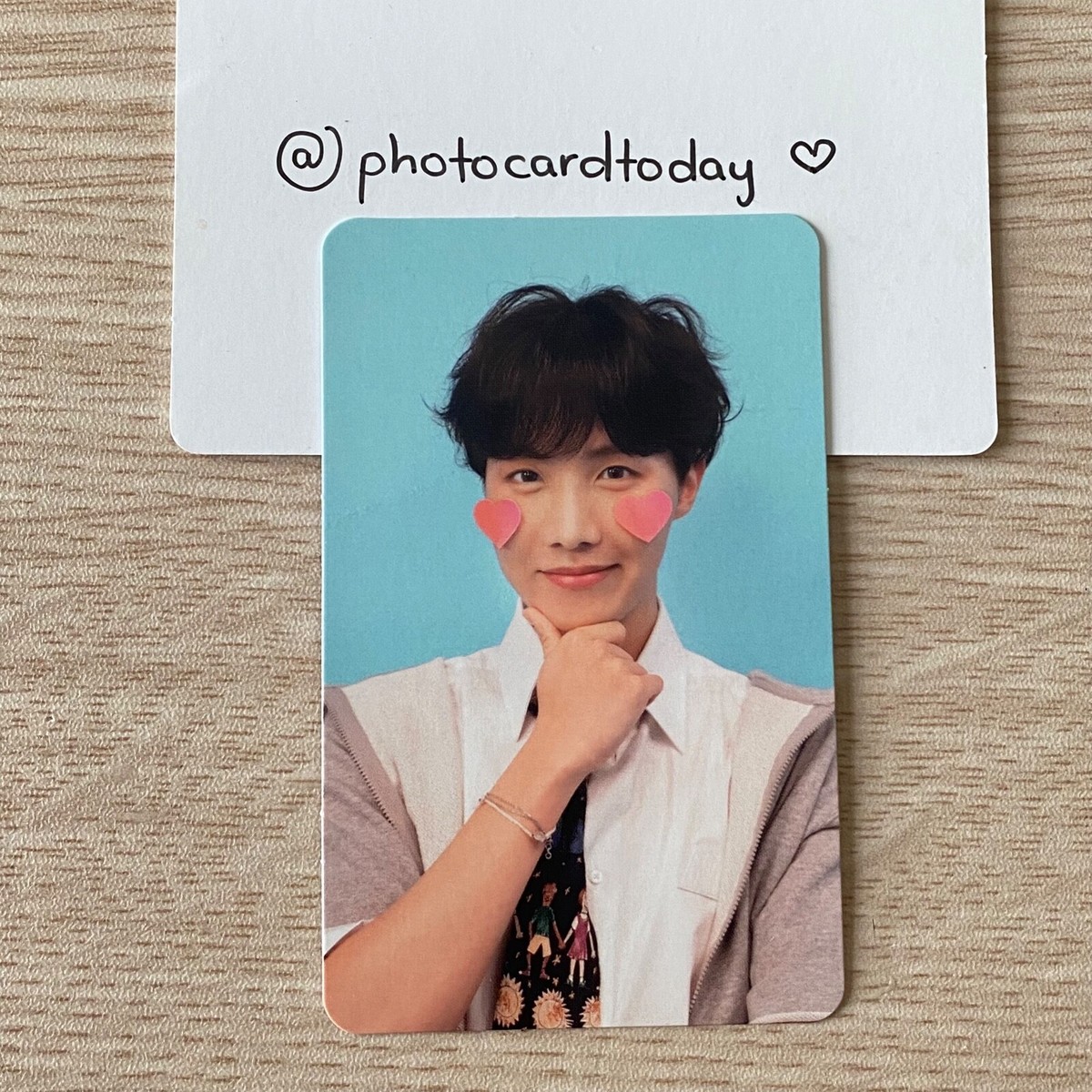 AさんとEさん BTS LOVE YOURSELF ANSWER S E L F OFFICIAL PHOTOCARD KPOP