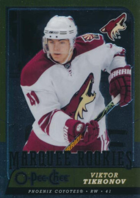 2008-09 O-Pee-Chee METAL #784 VIKTOR TIKHONOV - Rookie - Phoenix Coyotes
